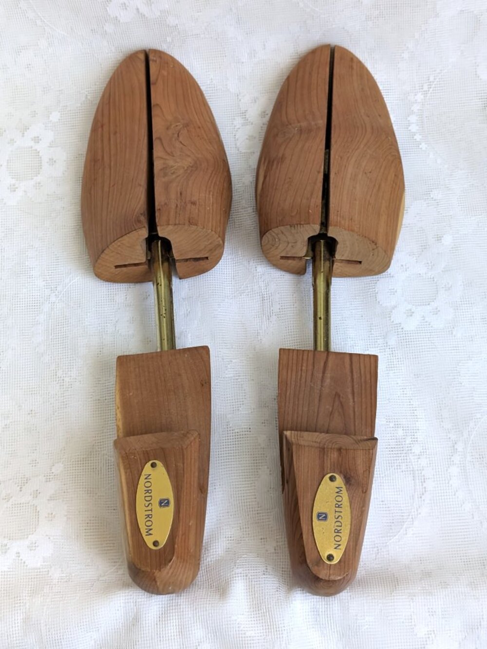 Designer NORDSTROM Men's Aromatic Cedar Split-Toe Shoe Trees Size Large L